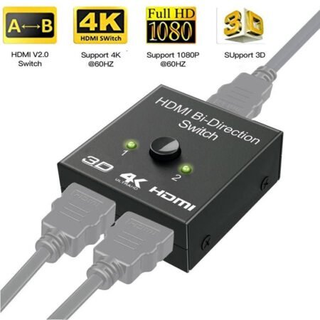 HDMI Bi-direction Dual Function Switch and HDMI Splitter