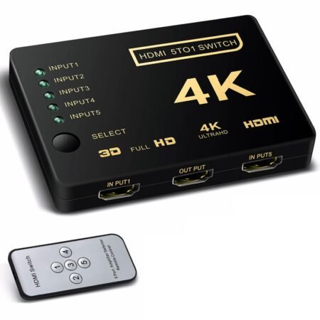 Hdmi Switch 5 Port 2k4k