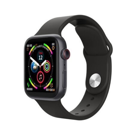 Ld5 Smart Watch Heart Rate Monitor Fitness Tracker Bt Make Calls -Black