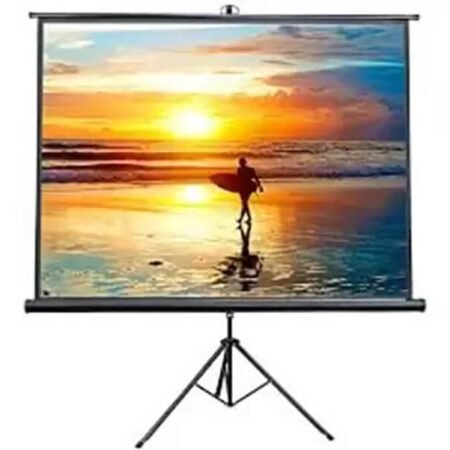 Projector Screen 72 Inch Tripod Portable 6x6 Feet 11mw Speed-x (Fine Quality)