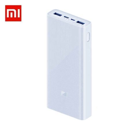 Mi Power Bank 3 20000mah With 2-way Usb-c Pd Qc 3.0 Fast Charging