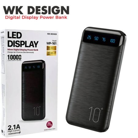 Remax Wk Power Bank 10000mah Wp-161 Black
