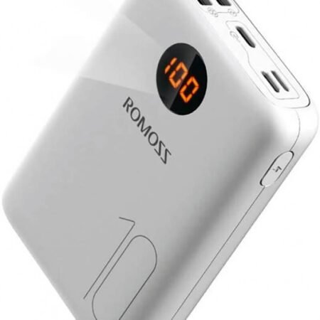 Romoss Om10 With Lcd 10000 Mah Power Bank 3 Input 2 OutPut