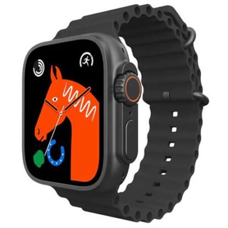 Black X8 Ultra Smartwatch 49MM With Bluetooth Calling