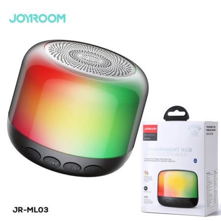 Joyroom Ml03 Transparent Rgb Wireless Speaker-Gadgetshop