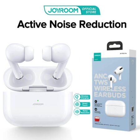 Joyroom Jr-T03s Pro Anc Noise Cancellation With Pop Up Windows Wireless Earbuds Original WhiteGadgetshop.pk