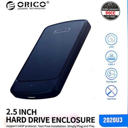 ORICO HDD CASE 2.5 INCH 2020U3 3.0 NEW MODEL-Gadgetshop.pk