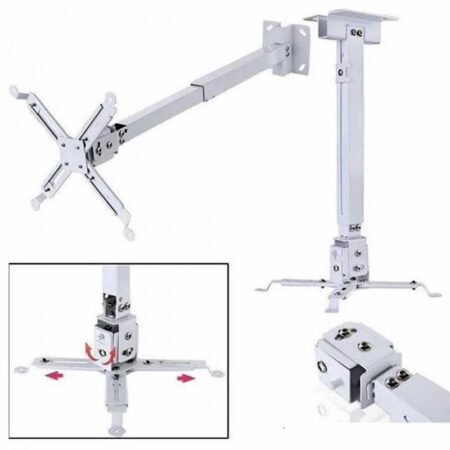 Projector Ceiling Mount Kit (Square Type) Stand 6.6feet 2m gadgetshop.pk