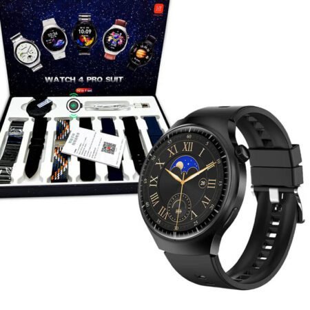 Watch 4 Pro Suit Smartwatch With 7 Straps High Definition Color Screen Healthy Monitoring Custom Dial-Gadgetshop-Online