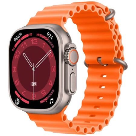 X8 Plus Ultra Smart Watch Series 8 Nfc 2.08 Inch Always-on Display & Wireless Charging 49mm Orange Gadgetshop.pk