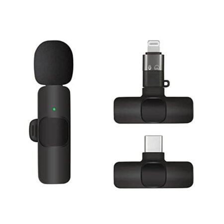 K9 Collar Wireless Microphone IPhone-Android & Type C Supported Wireless Microphone-Gadgetshop.pk