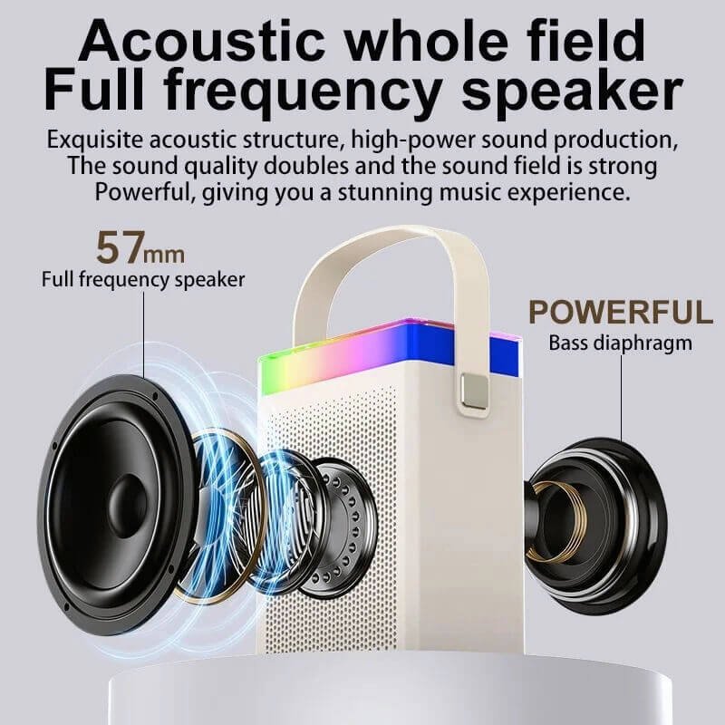 Kisonli G22 mini home karaoke machine