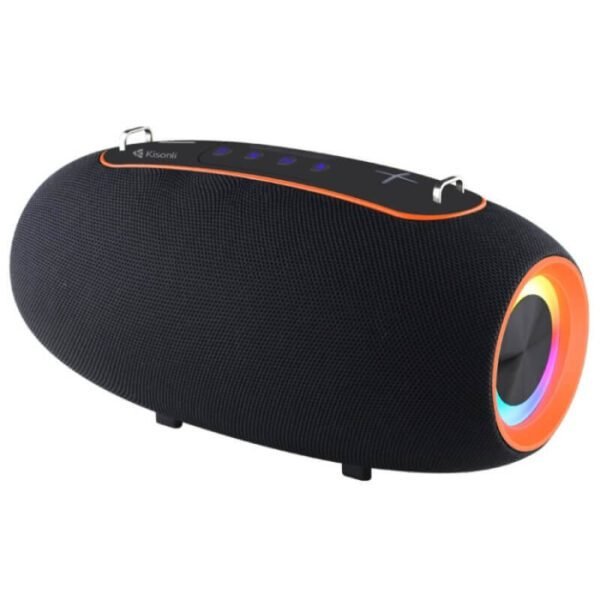 Kisonli K8 50W（30W*1+10W*2) BT/USB/TF/AUX/TWS/RGB/EQ Deep Bass ...
